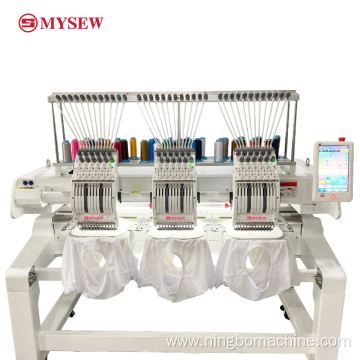 Computer automatic embroidery machines